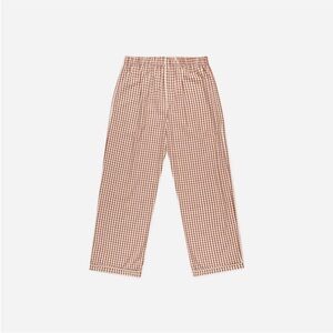 Rylee + cru brick gingham men’s pajama pants